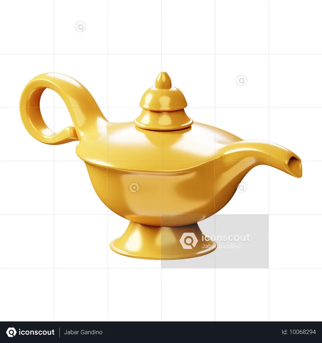 Lampe magique  3D Icon