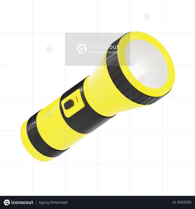 Lampe torche  3D Icon