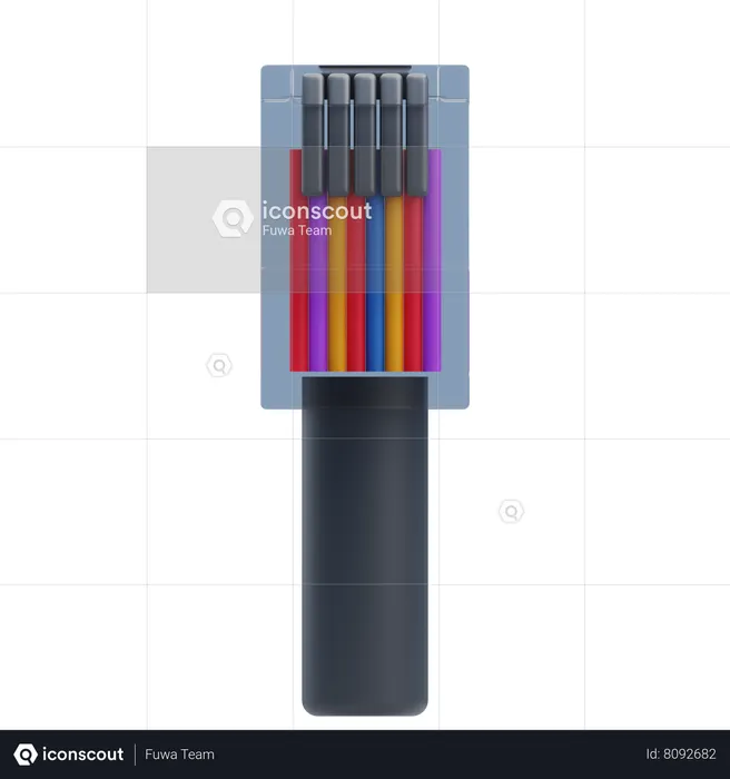 Lan Cable  3D Icon