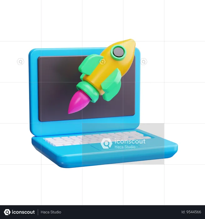 Lançar  3D Icon