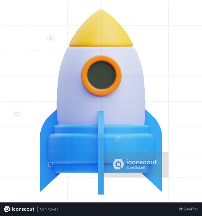 Lançar  3D Icon