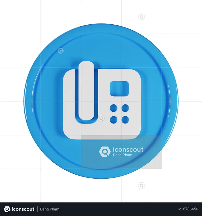 Landline  3D Icon