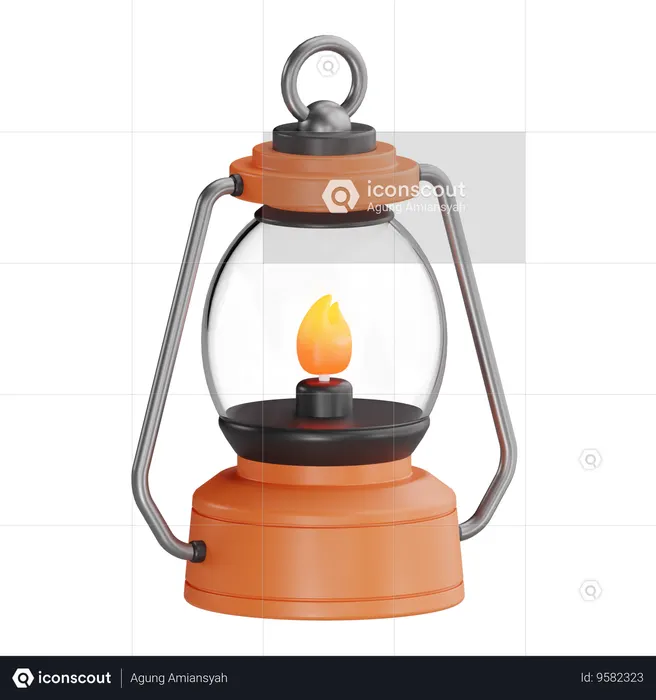 Lantern  3D Icon