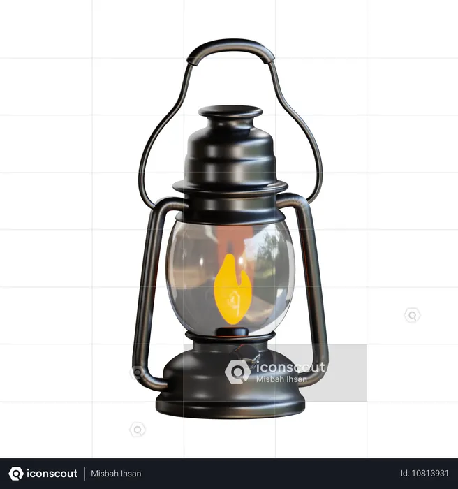 Lantern  3D Icon
