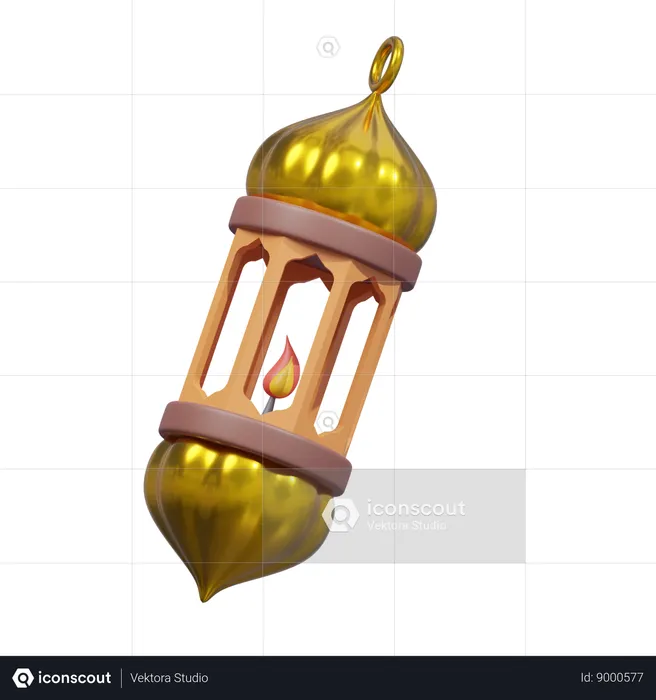 Lantern  3D Icon