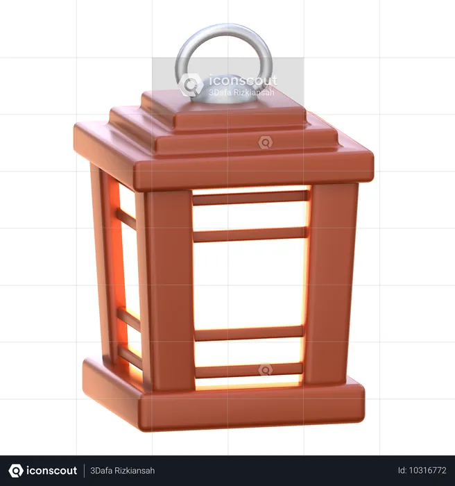 Lantern  3D Icon