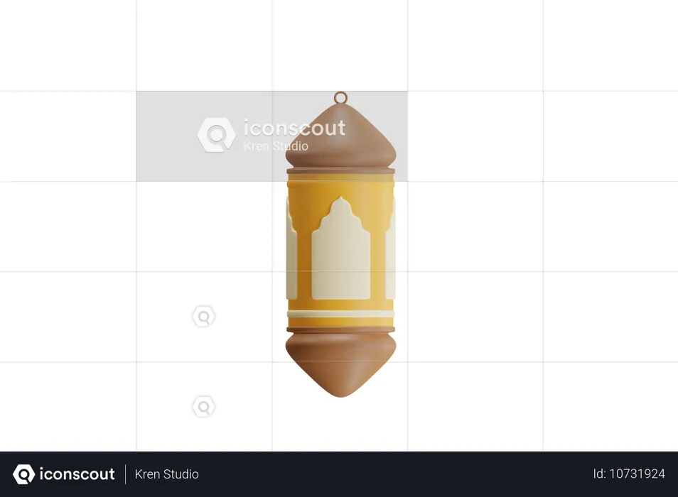 Lantern  3D Icon