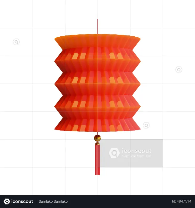 Lantern  3D Icon