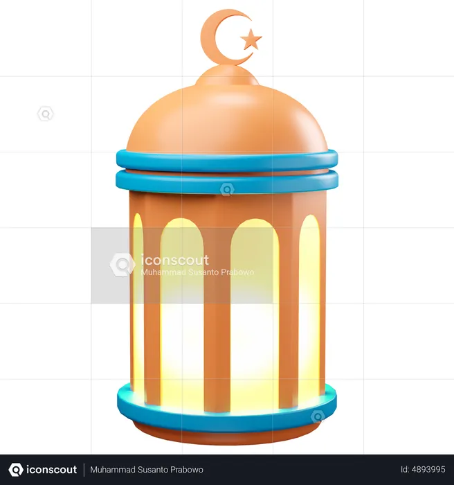 Lantern  3D Icon