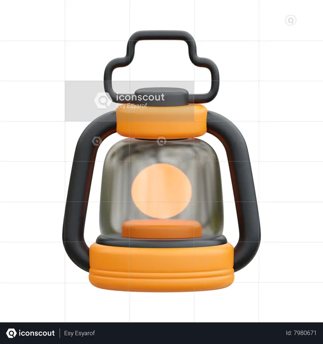 Lantern  3D Icon