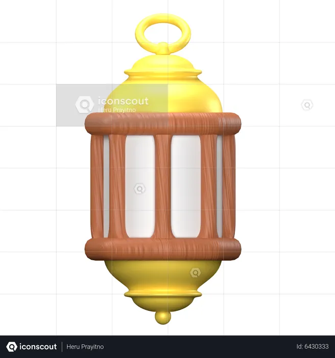 Lanterna do Ramadã  3D Icon