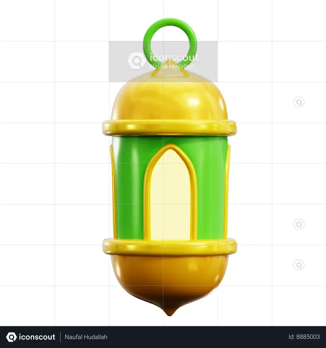 Lanterne suspendue  Icône 3D