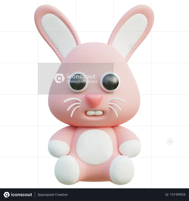 Lapin  3D Icon