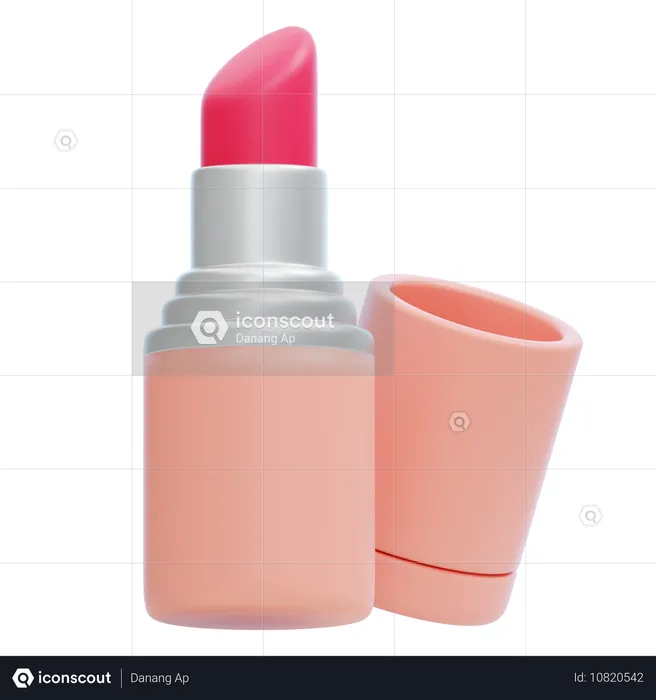 Lápiz labial  3D Icon