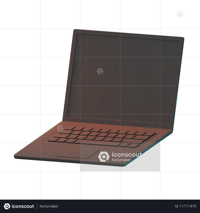 Laptop  3D Icon