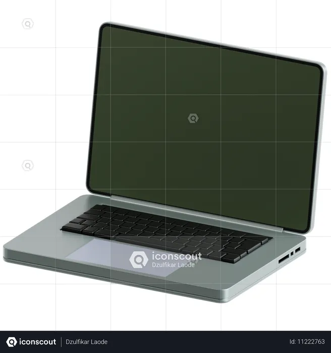 Laptop  3D Icon