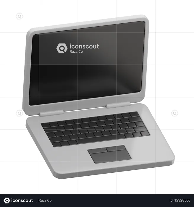 Laptop  3D Icon