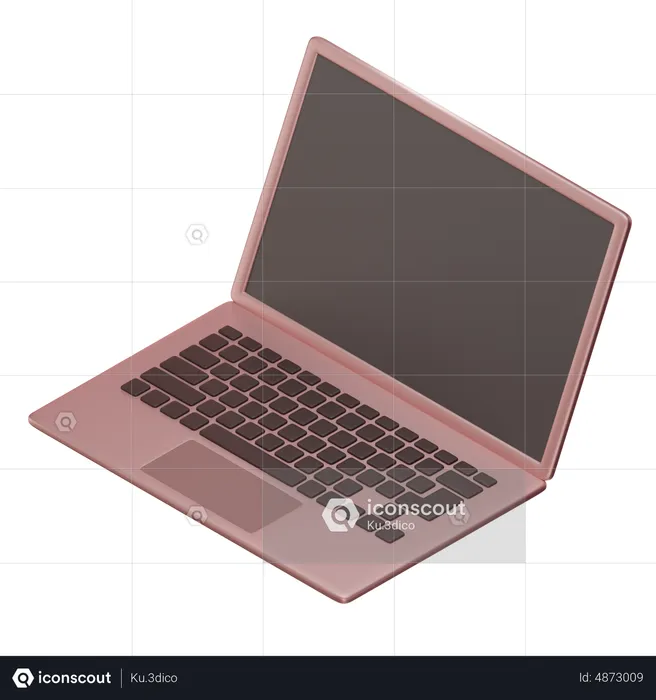 Laptop  3D Icon