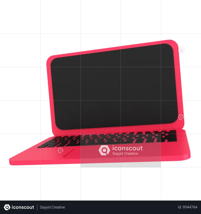 Laptop  3D Icon