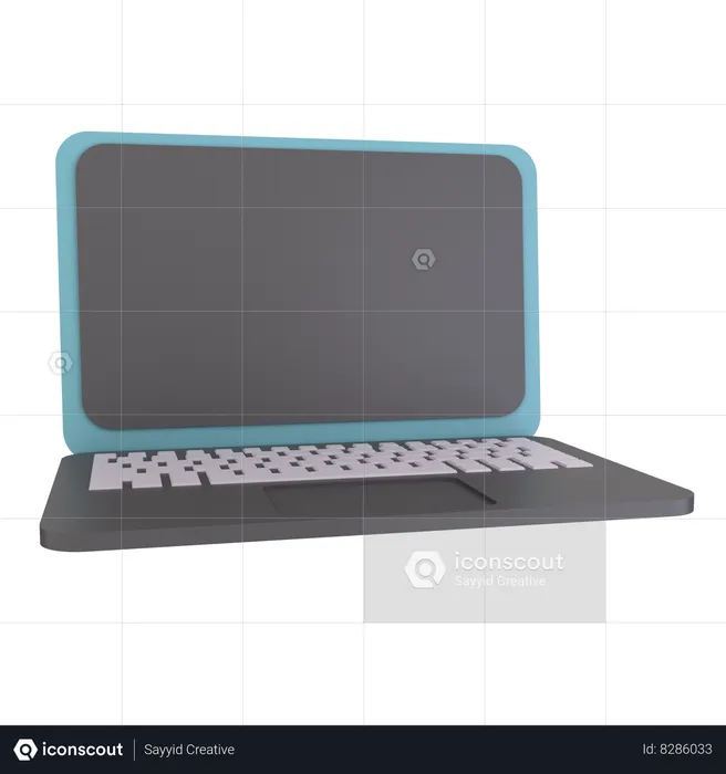 Laptop  3D Icon