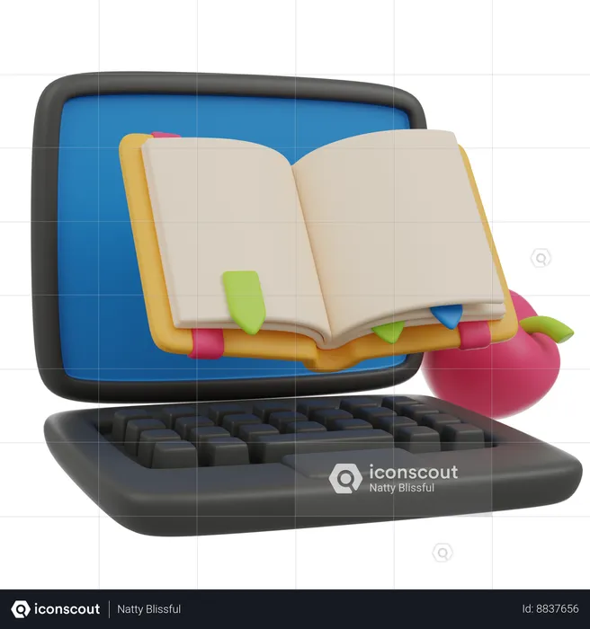 Laptop  3D Icon