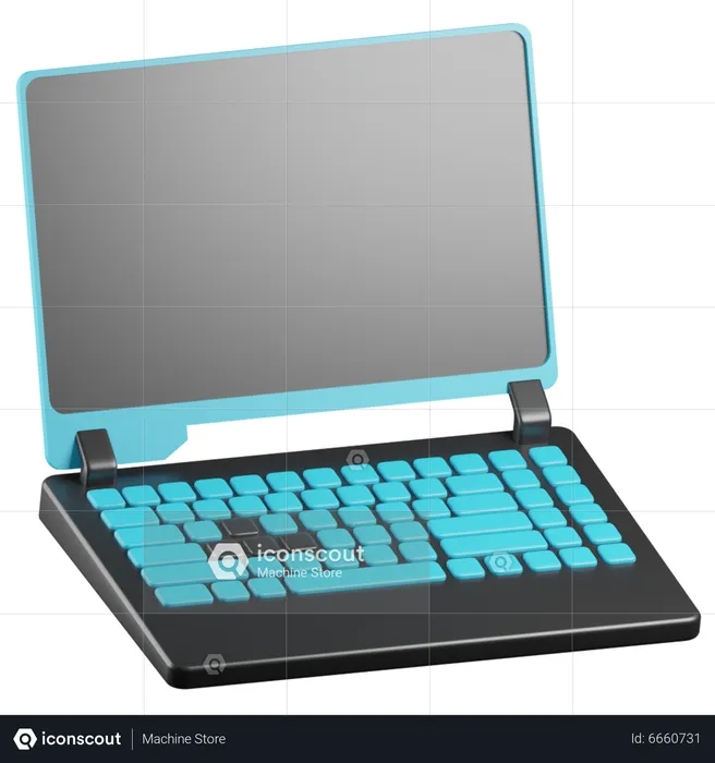 Laptop  3D Icon