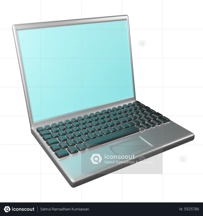 Laptop  3D Icon