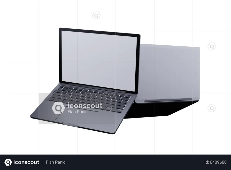 Laptop  3D Icon