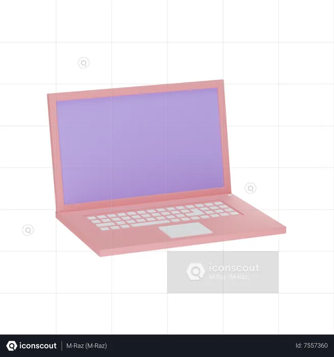 Laptop  3D Icon