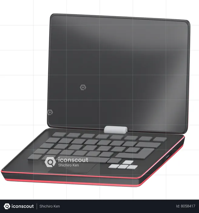 Laptop  3D Icon