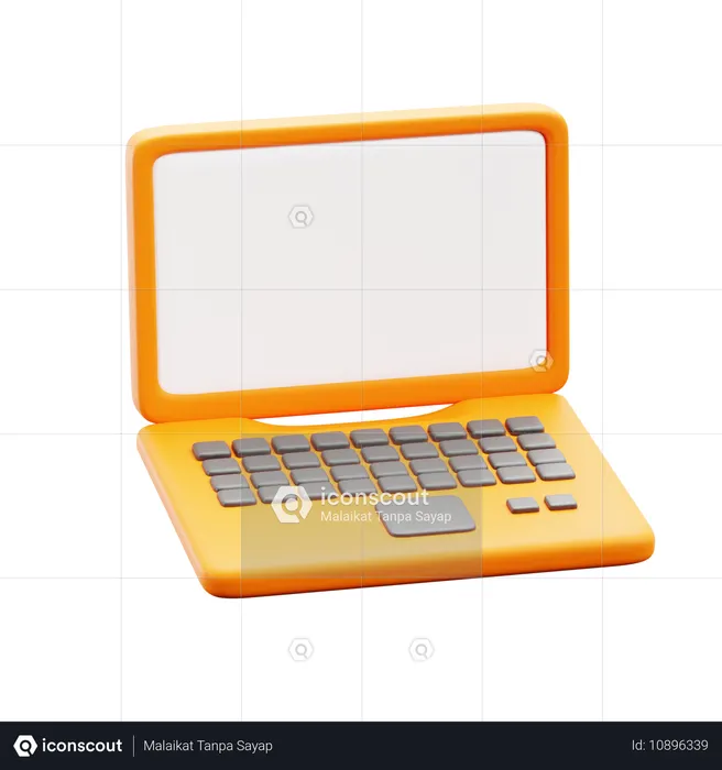 Laptop  3D Icon