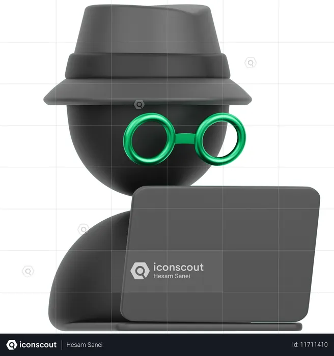 Laptop  3D Icon