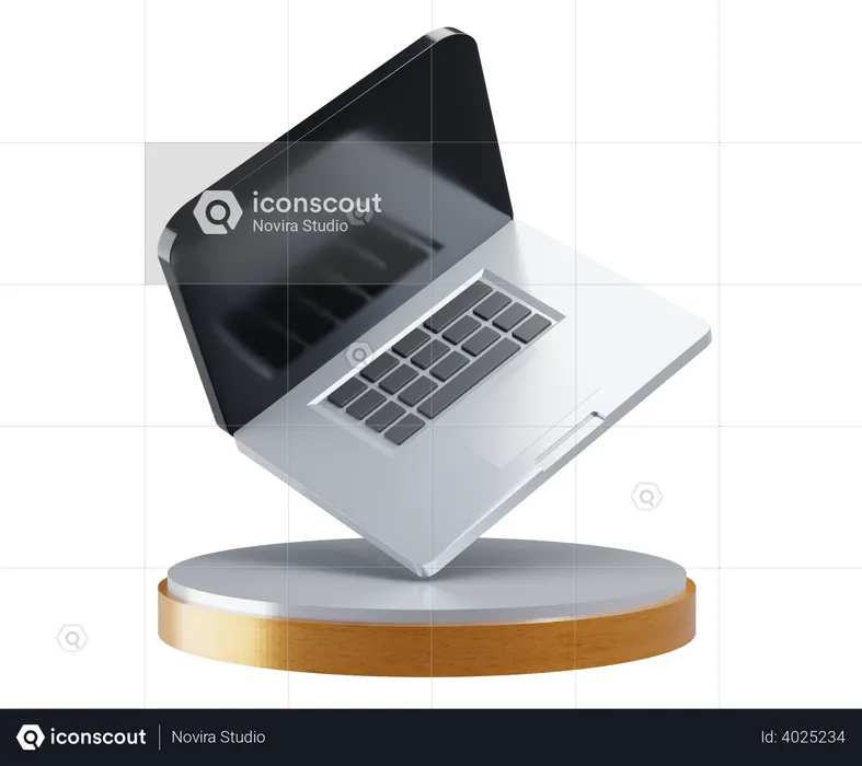 Laptop  3D Icon