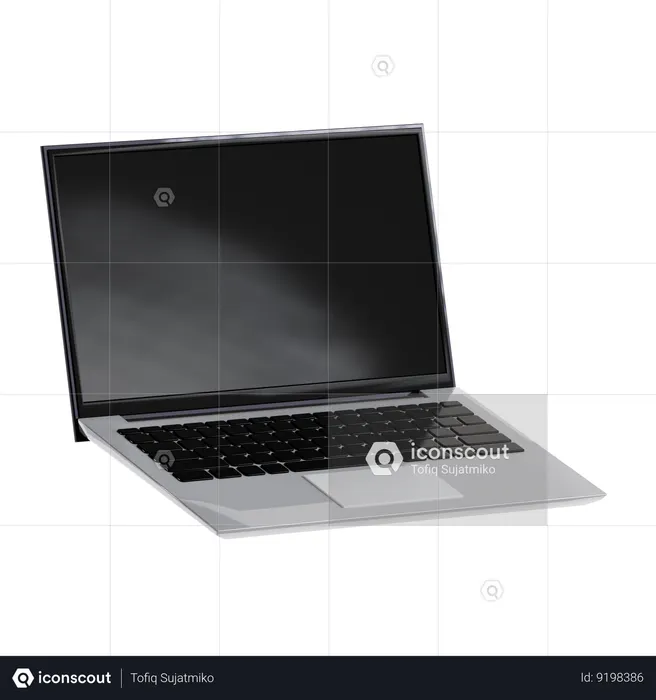 Laptop  3D Icon