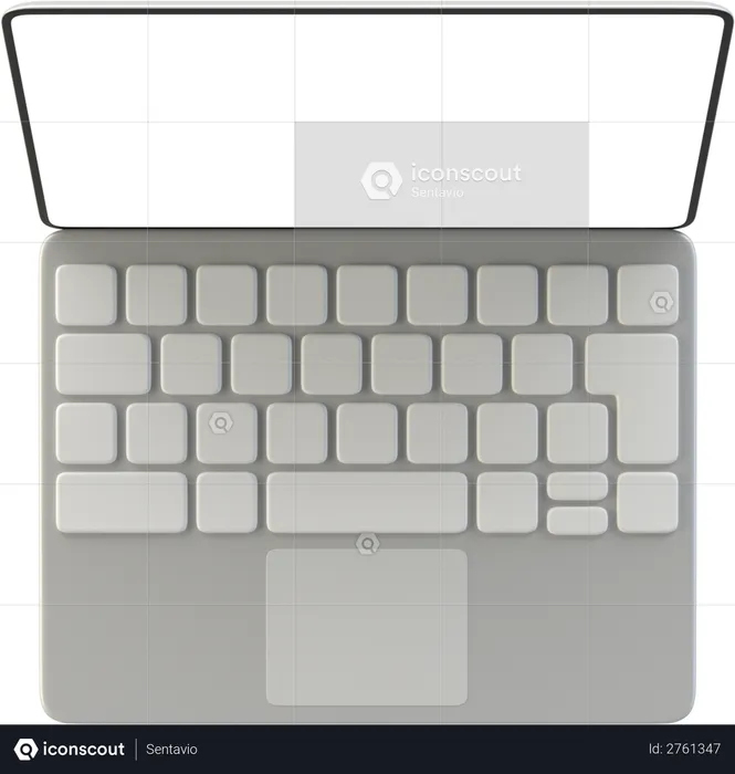 Laptop  3D Illustration