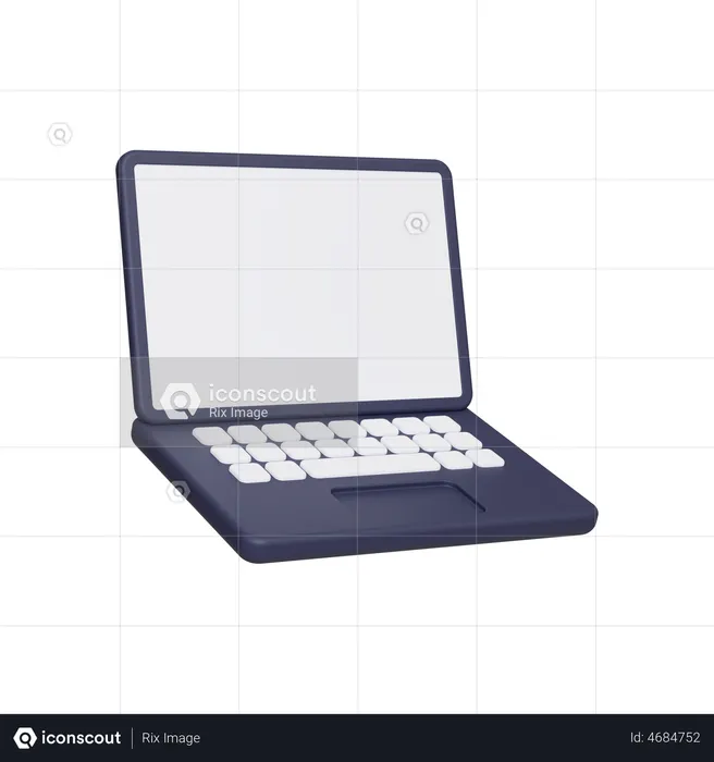 Laptop  3D Illustration