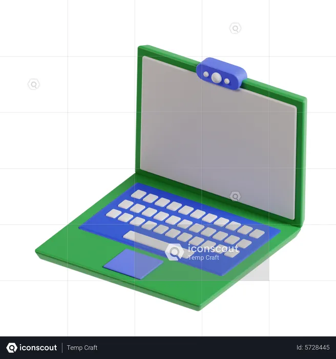 Laptop  3D Icon