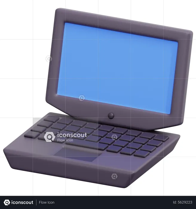 Laptop-Computer  3D Icon