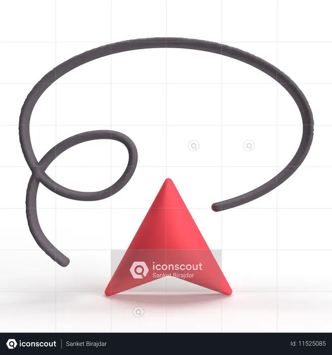 Lasso  3D Icon