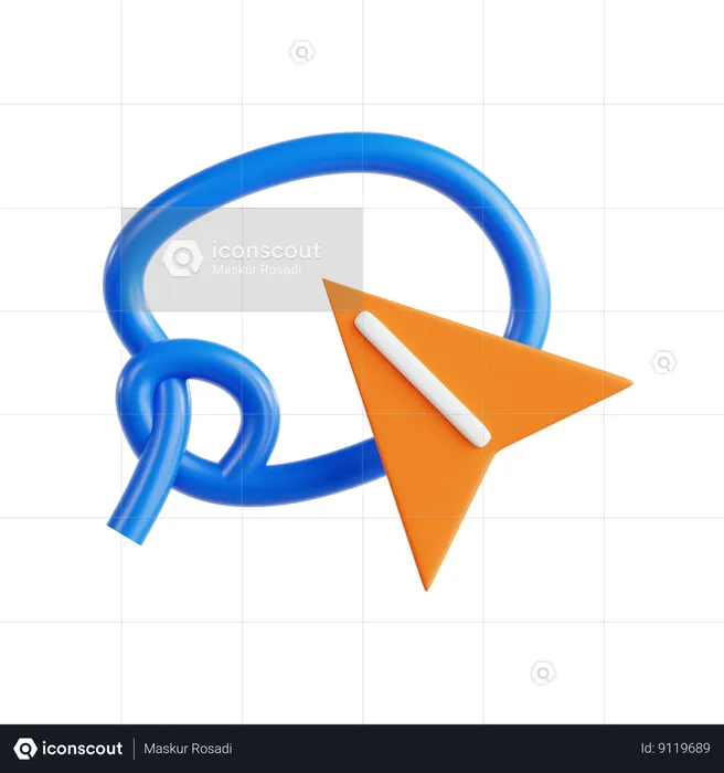 Lasso tool  3D Icon