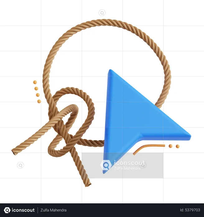 Lasso Tool  3D Icon