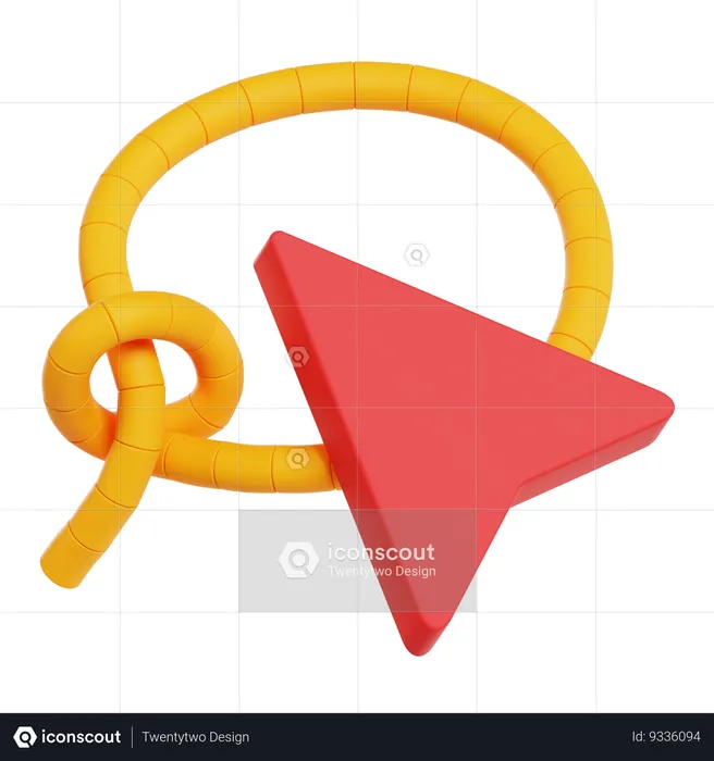 Lasso Tool  3D Icon