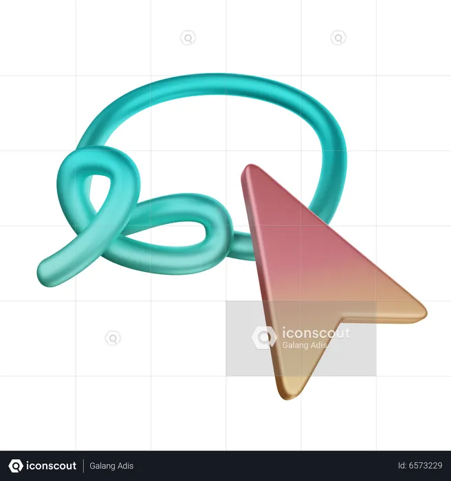 Lasso Tool  3D Icon
