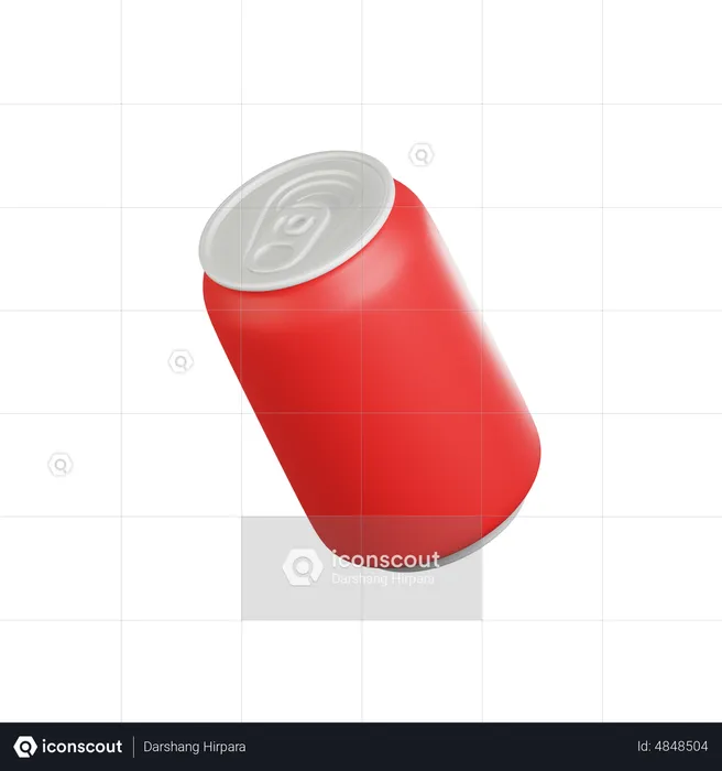 Lata de refresco  3D Icon