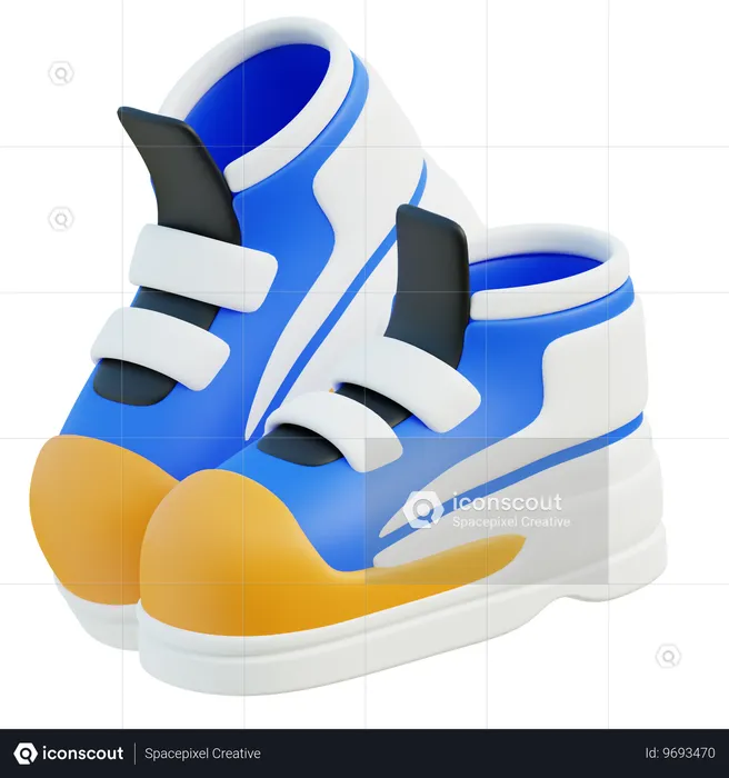 Laufschuhe  3D Icon