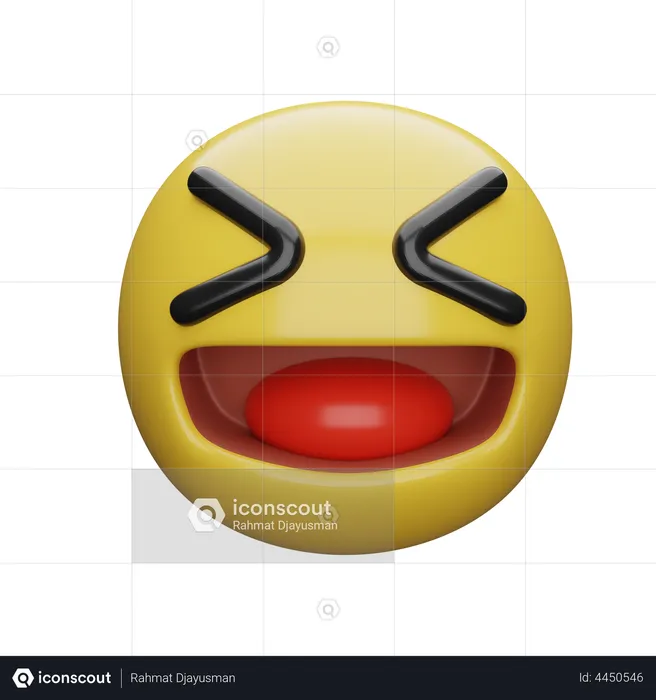 Laugh Loud Emoji Emoji 3D Emoji