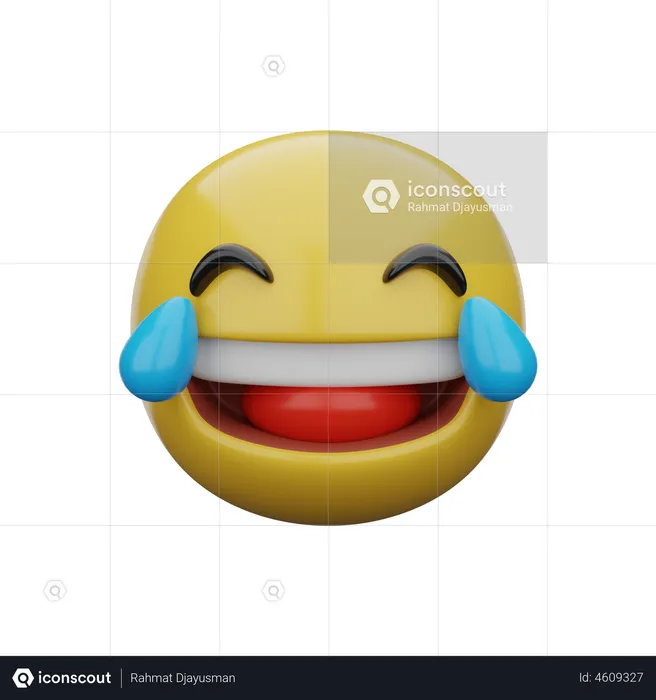 Laughing Emoji 3D Emoji