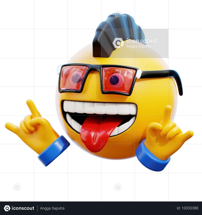 Laughing Emoji  3D Icon