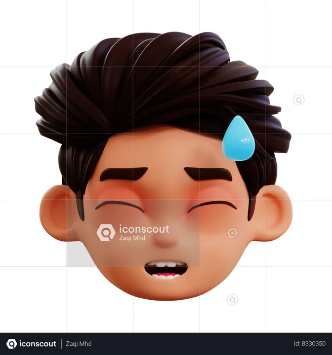 Laughing Emoji Emoji 3D Icon