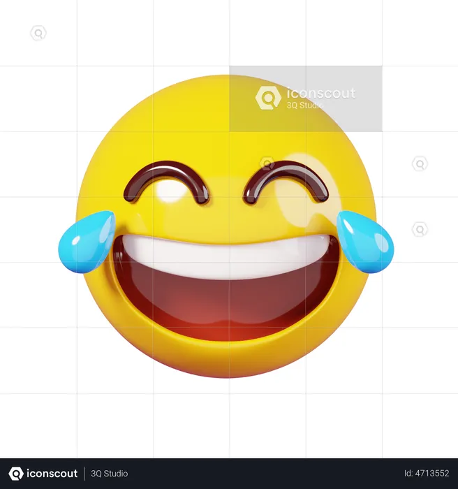 Laughing Emoji Emoji 3D Emoji
